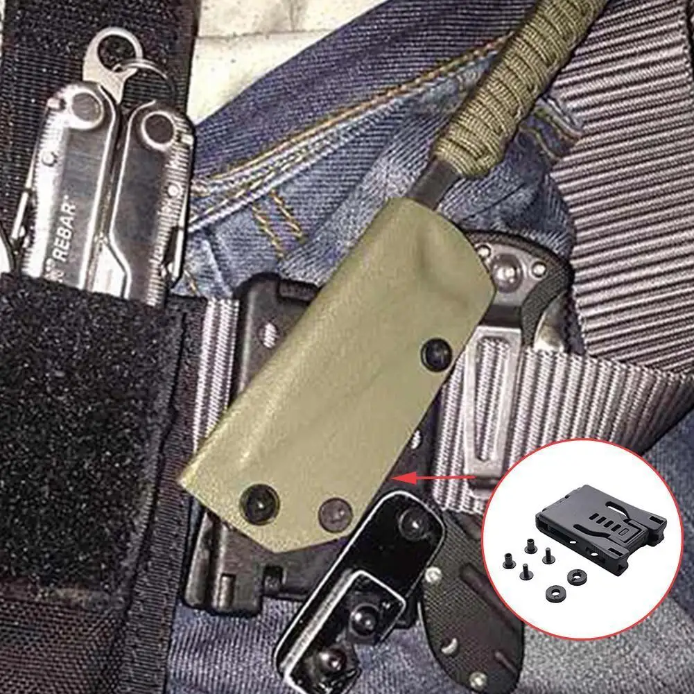 Large Tek Lok Belt Loops Clip For Knife Kydex Sheath/Holster Special for DIY W/ screw Outdoor Travel | Спорт и развлечения