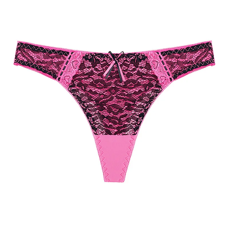 

European and American Fashion Sexy Thong Lace Low Waist Factory Direct Sales Underwear Foreign Trade