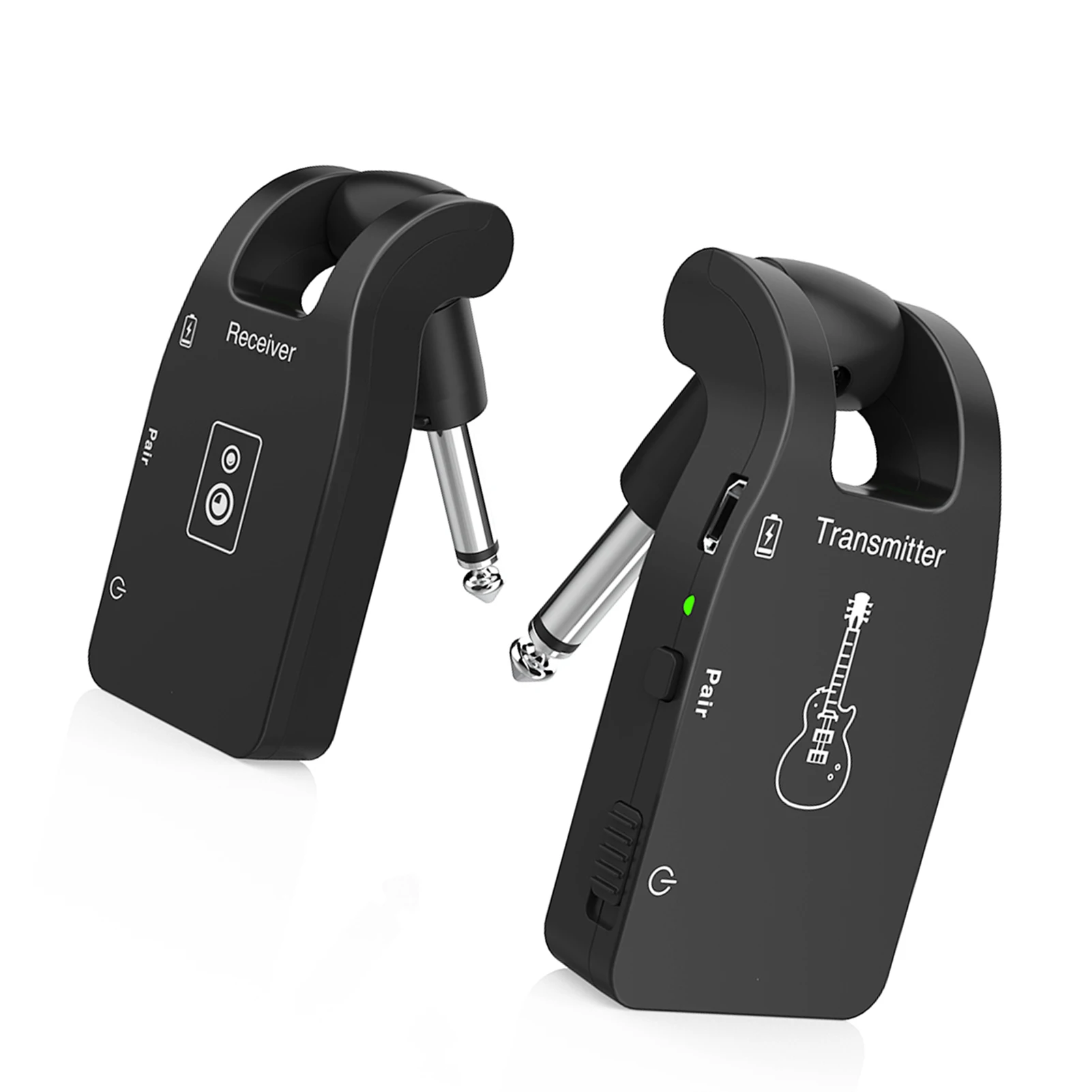 Беспроводной эргономичный перезаряжаемый 6-канальный аудиопередатчик ammoon 2 4G для