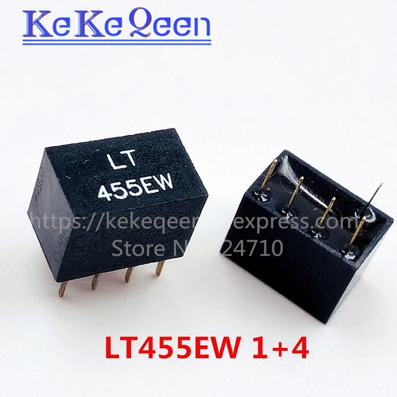 1 шт. LT455EW LT455E 455E 455 1+ 4 5Pin DIP-5 455 кГц керамический фильтр для передачи сигнала реле