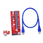 Райзер-карта VER007 PCI-E, 007S PCI SATA Power для майнинга эфириума