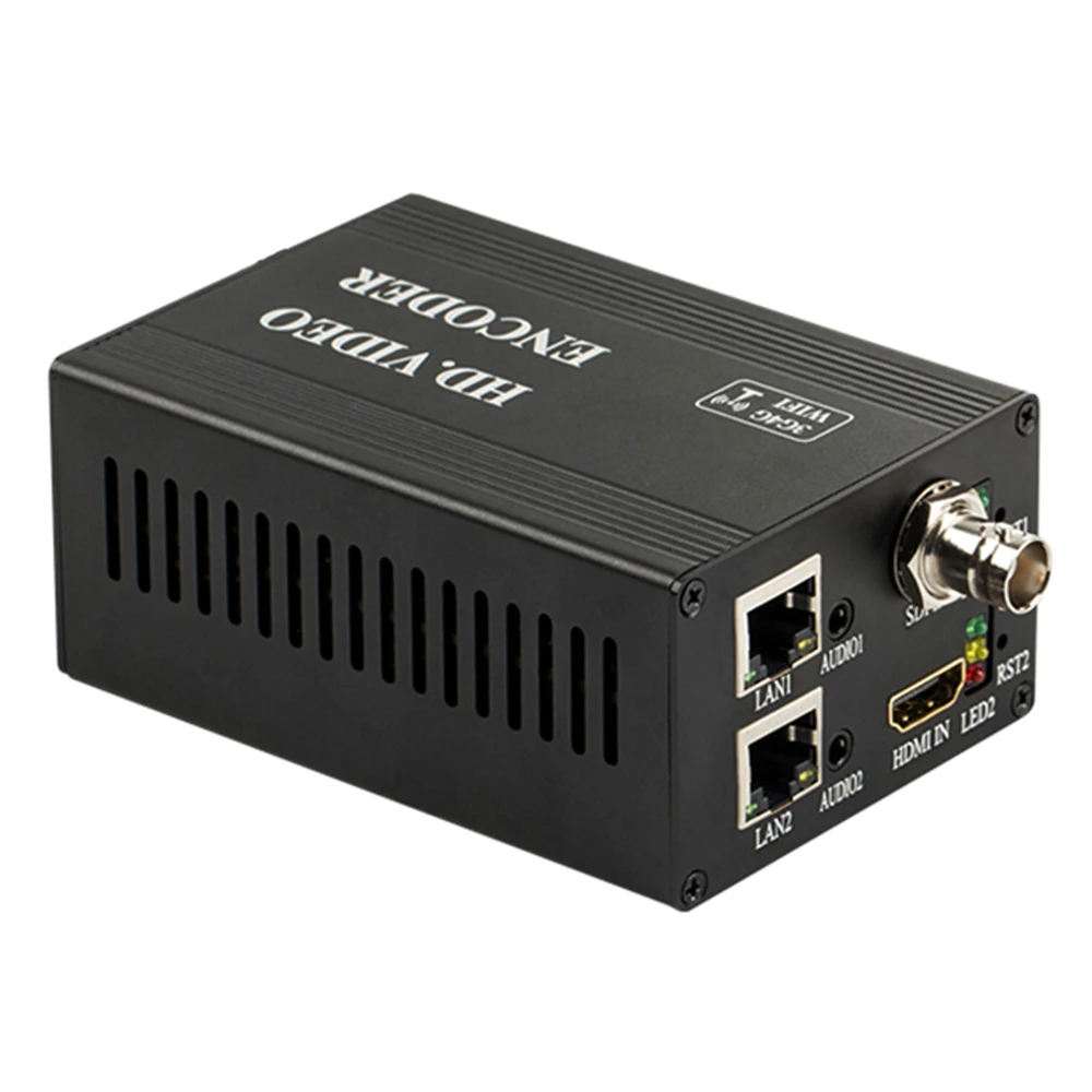 Кодировщик HWCODEC H3418 H.264 H.265 с полным интерфейсом мини-кодировщик HDMI/VGA/ CVBS/YPBPR/SDI