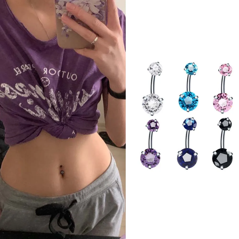 1 шт антиаллергенное кольцо для пирсинга живота пупка пирсинг сексуальный уха