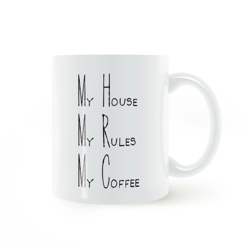 Кофейная кружка My House Rules Coffee Mug 11 унций|Кружки| |
