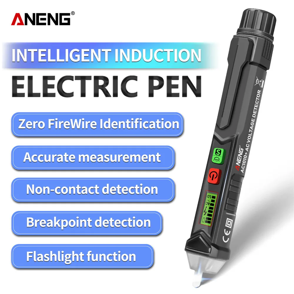 ANENG VC1010 Цифровые датчики напряжения переменного/постоянного тока умный не