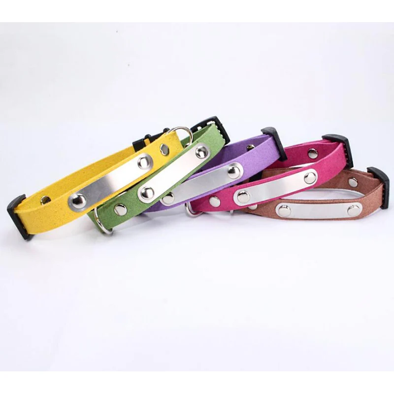 Ошейник для домашних животных 2 шт./лот именной ошейник кошек с бесплатной