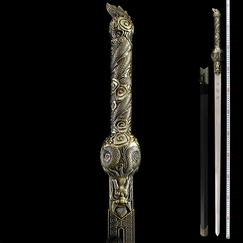 

Реквизит для китайского кино и телевидения YouLong Sword 109 см 1,3 кг Стандартный Подарок для занятий боевыми искусствами фитнесом