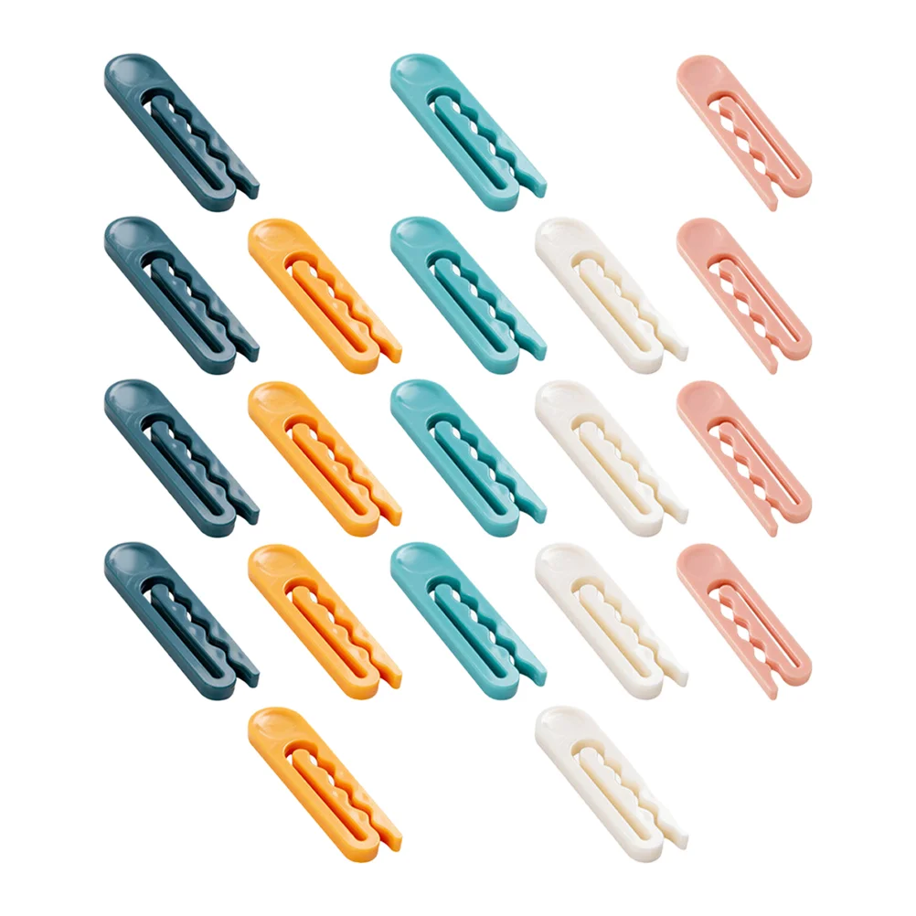 

20Pcs Non-slip Clothes Clamps Multifunctional Outdoor Underwear Windproof Clips