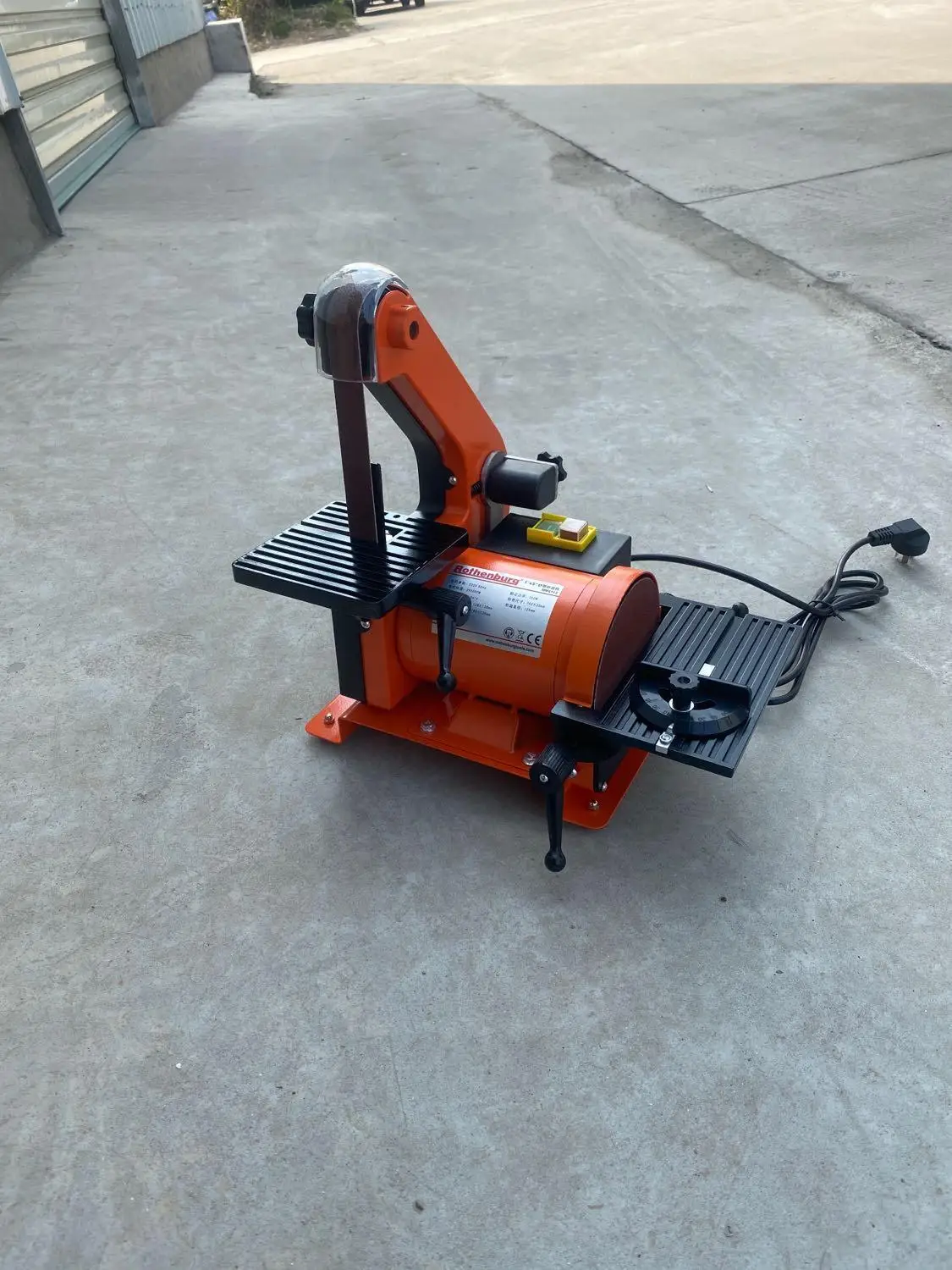 350 Вт медный моторный нож шлифовальный станок для снятия фаски ремень