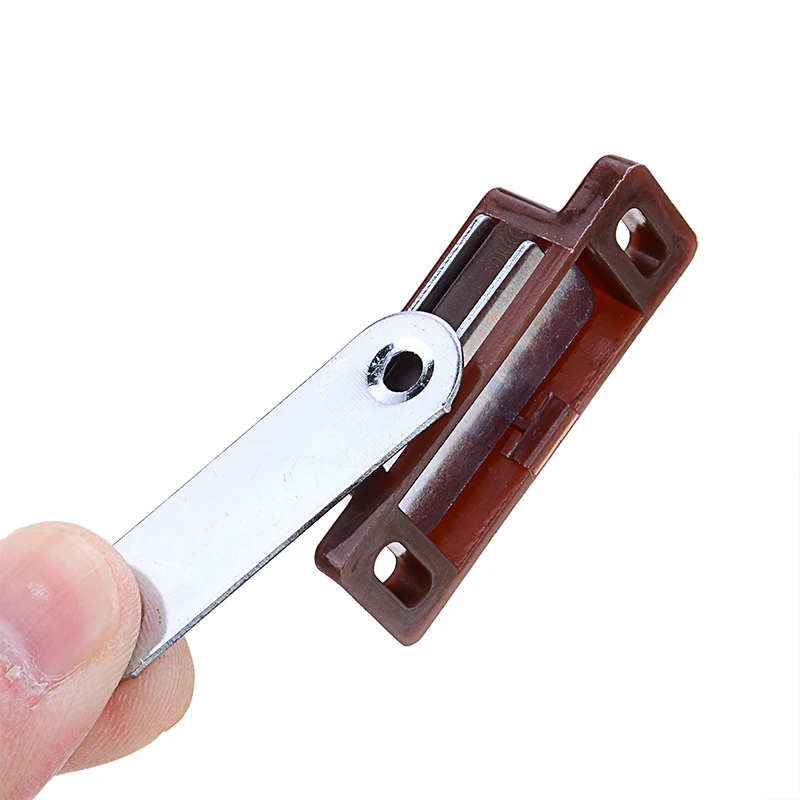 10pcs magnetic door catches kitchen cupboard wardrobe cabinet latch stop stoppers self aligning magnet home furniture hardware free global shipping