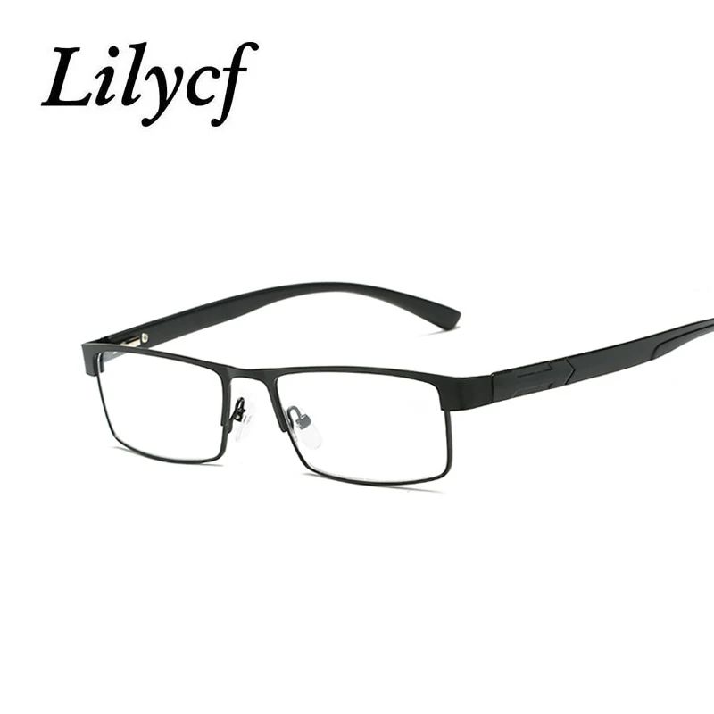 Новые очки для чтения пожилых женщин модные анти синие металлические оптические