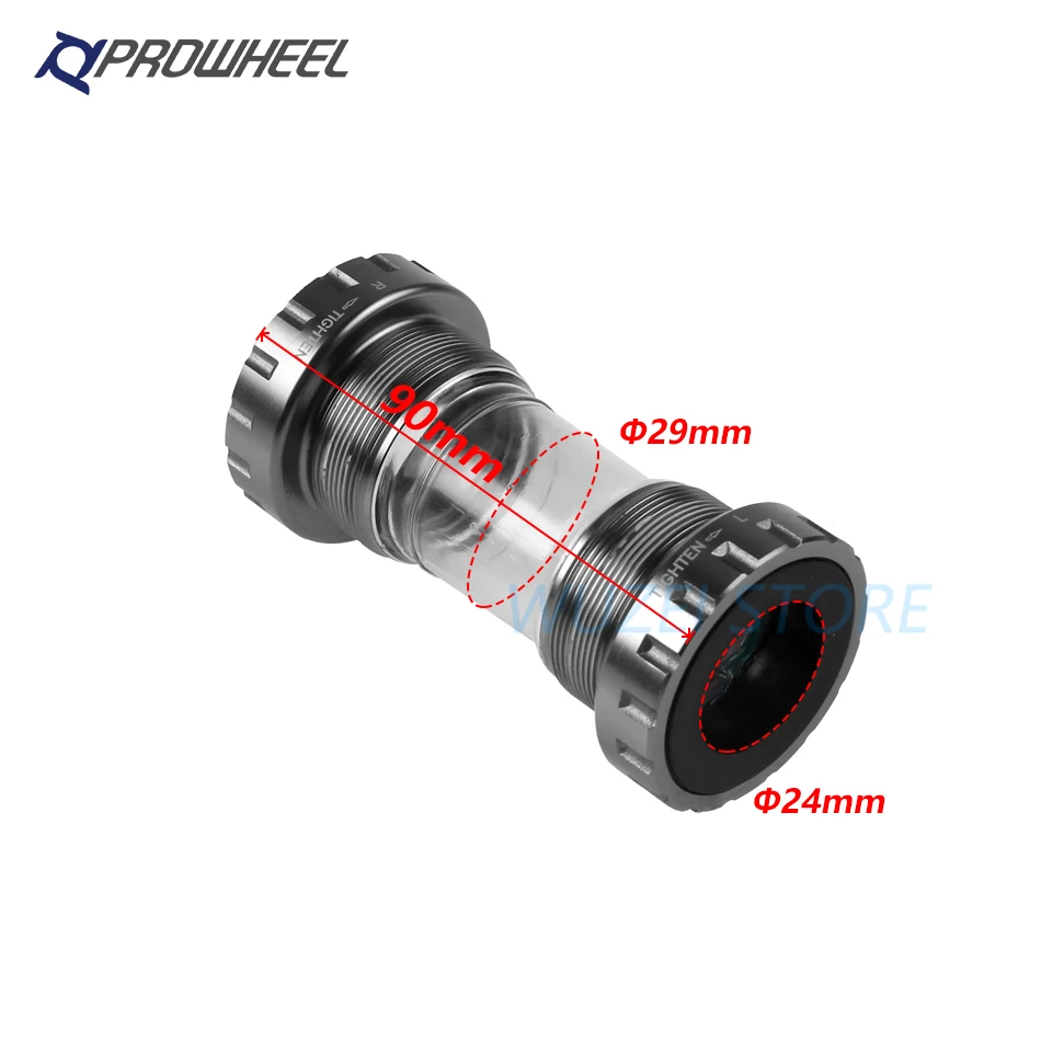 

PROWHEEL Road Hollow Double Sprockets Crankset 50T-34T 53T-39T 170mm Crank 110/130 BCD Bottom Bracket Road Bicycle parts