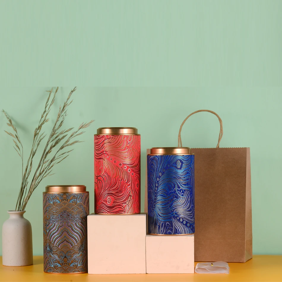 

Star Round Bottles Candle Kraft Paper Cosmetic Cylindrical Cardboard Tube Packaging Container