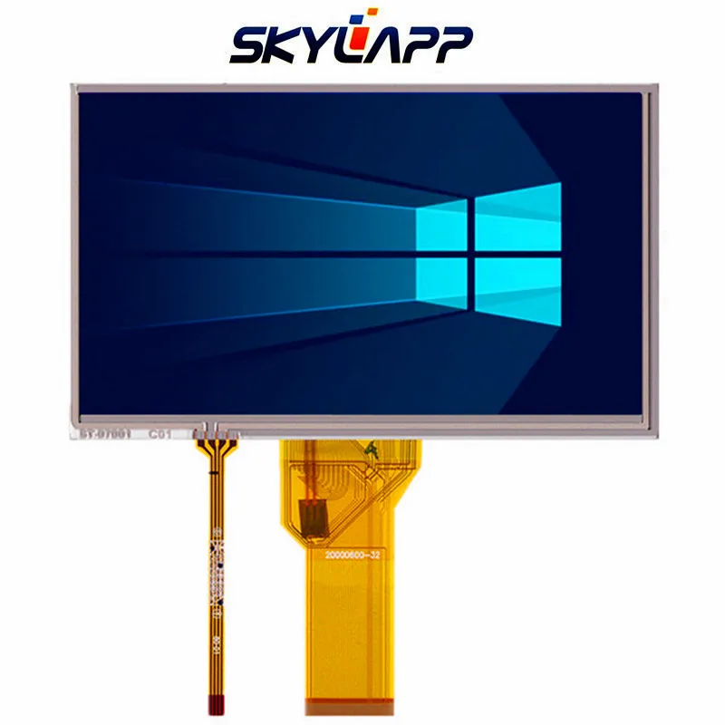 Painel de Exibição de Brilho Ultra Alto Reparo do Digitador do Touchscreen Tela Lcd Completa para a Indústria Innolux At070tn94 Polegadas