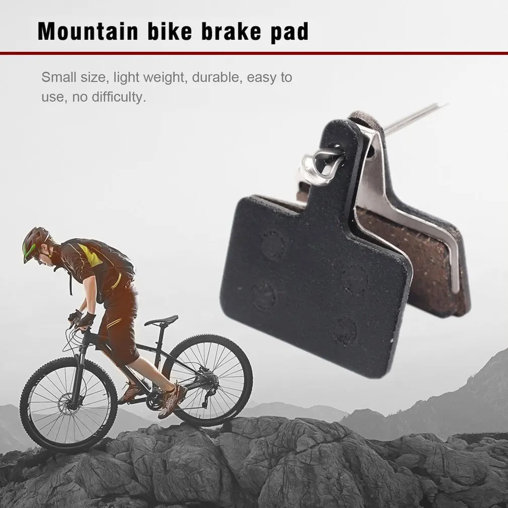 BIKEIN P01BP 2 шт. металлические резиновые велосипедные дисковые Тормозные колодки