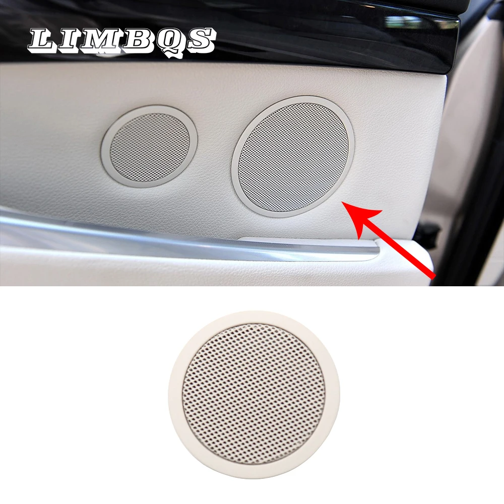

car door mid range speakers cover front rear door cover 4 pcs for bmw 5 GT f07 528 535 door horns case trim protection no damage