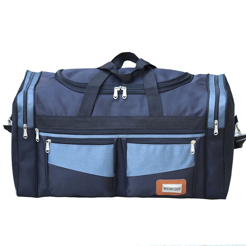 

Luxury Men's Travel Bag Waterproof Big Capacity Handbag Shoulder Bag Sac a Main Femme Male Multi-space Pocket Shoes Handbag