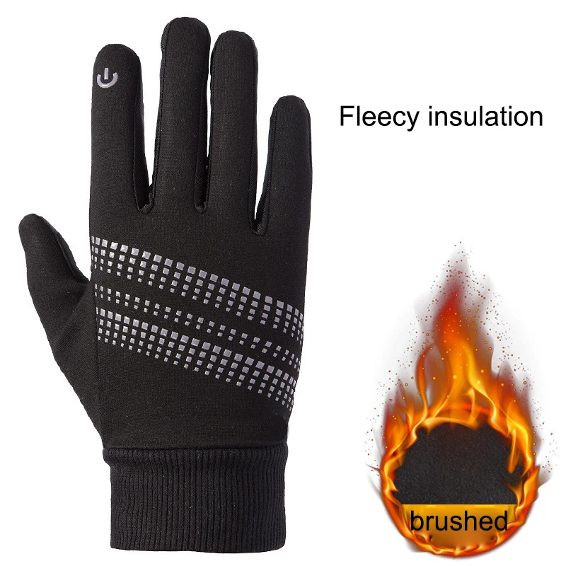 Велосипедные перчатки велосипедные для сенсорного экрана зимы и осени теплые