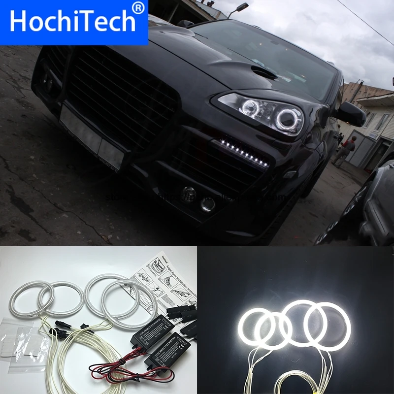 HochiTech для Porsche Cayenne 2007 09 ультра ярсветильник дневной свет DRL CCFL глаза ангела