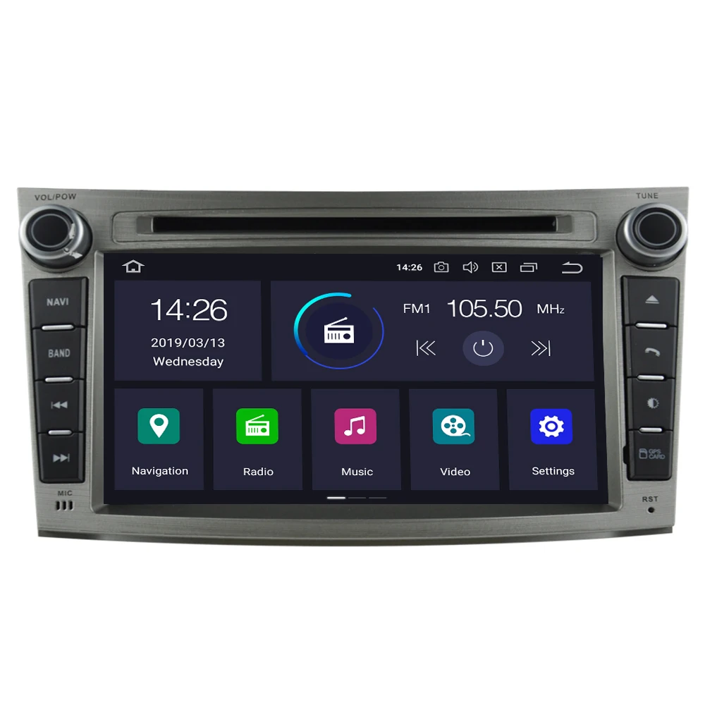 2 Din Android 10 8 ядерный автомобильный DVD плеер для SUBARU OUTBACK 2008 2011 2012 2013 Wifi GPS Navi Радио 4G RAM