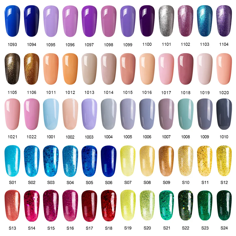 Гель лак для ногтей Modelones 10 мл Модный Цветной УФ гель долговечный оранжевого