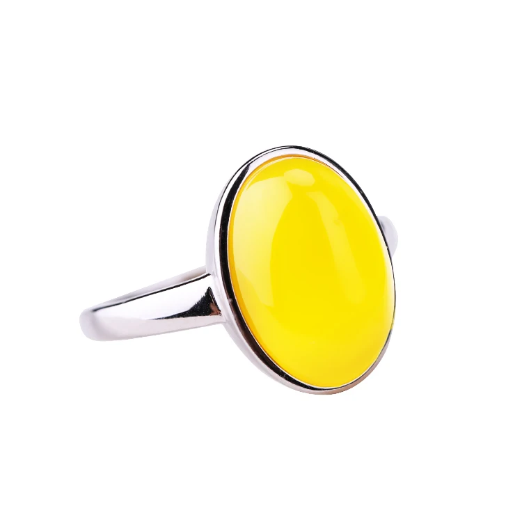 925 Sterling Silver Ring Setting Base Adjustable Ring Fit 7 8 9 10 mm Oval Glass Cabochons Platinum Color