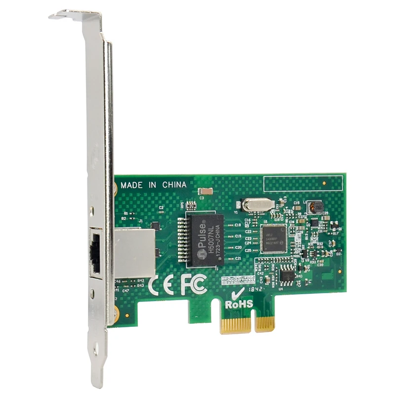 Для Intel I210AT PCI-E X1 Gigabit LAN Ethernet Сетевая карта Однопортовый Настольный сервер