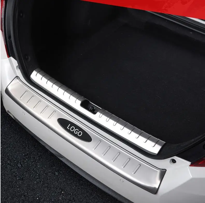 Для Honda Civic 10го поколения из нержавеющей стали Задний бампер протектор порога багажника протектора накладка