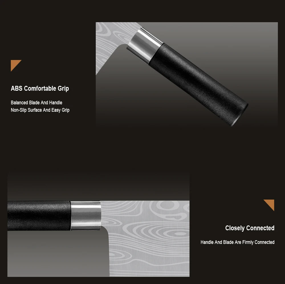 

3CR13 Stainless Steel Chef Knife Stainless Steel Kitchen Knives Chinese Cleaver Knife Chopping Knife Cooking Accessories Tools