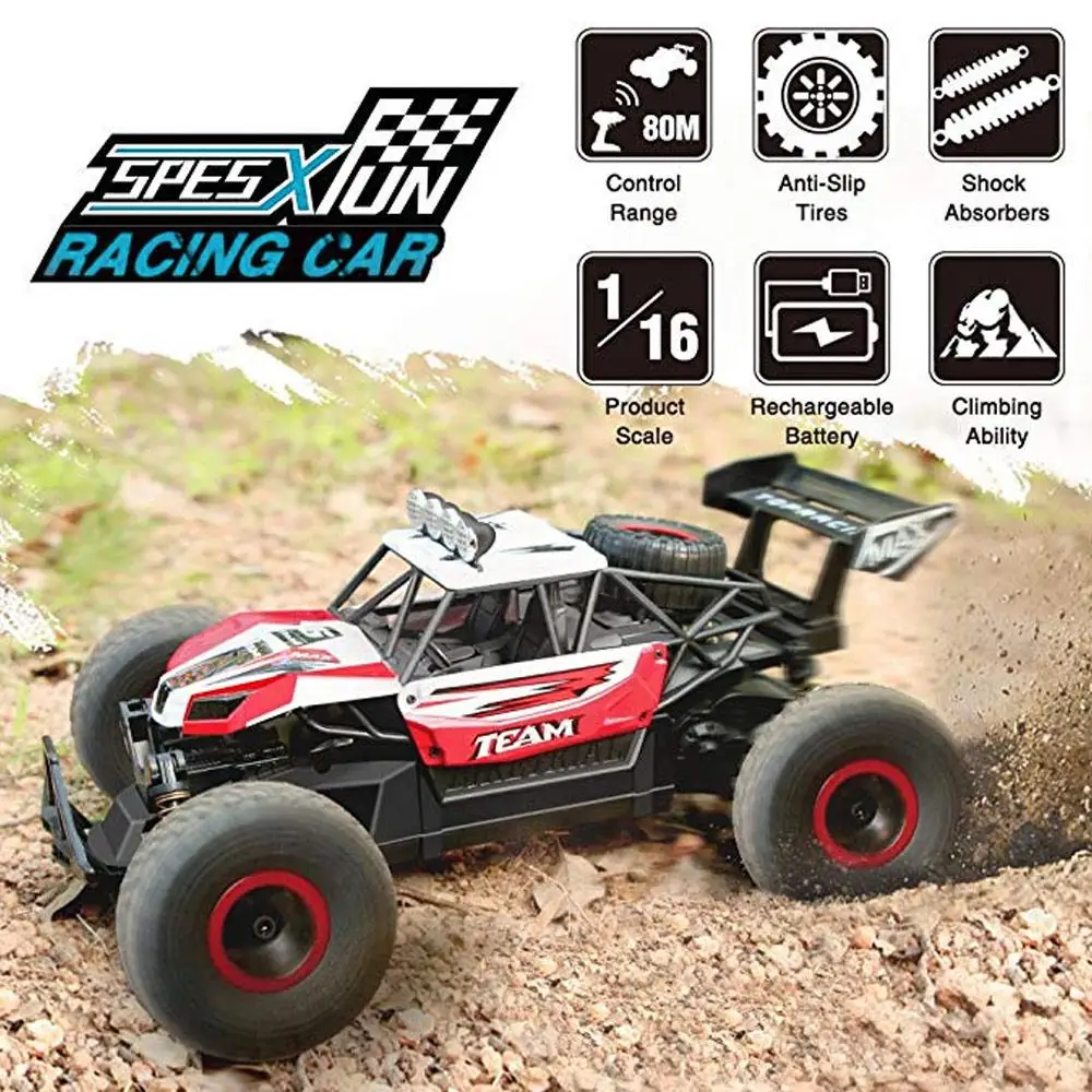 1:16 4 WD высокоскоростной пульт дистанционного управления альпинистский