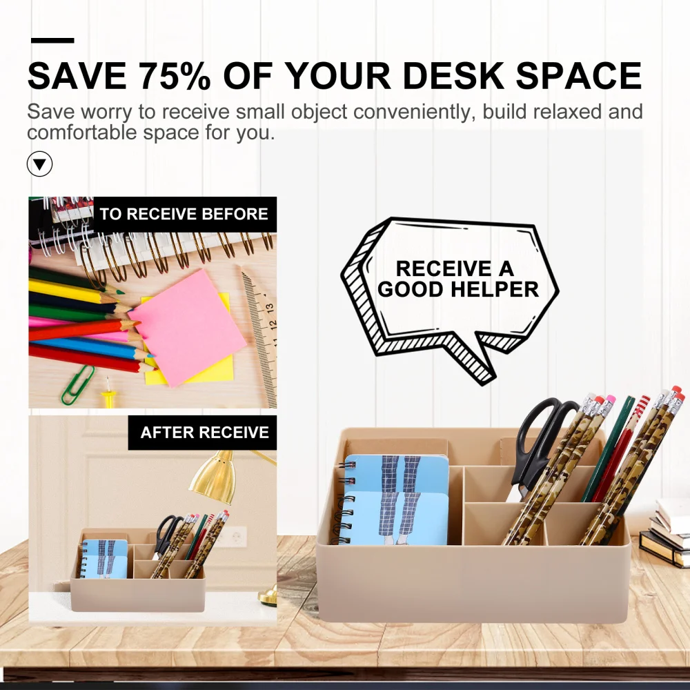 

1 Pc Simple Sundry Box Exquisite Storage Case Household Storage Container