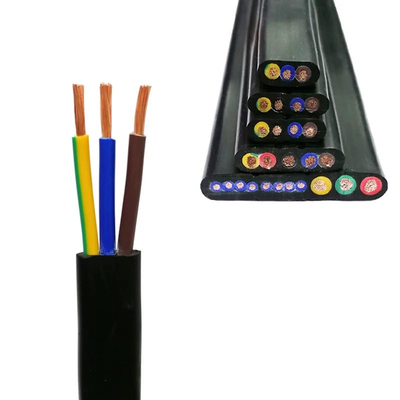 3Meters TVVB Flat Cable 2/3/4Cores 20/18/17/15/13 AWG Elevator Wire Electric Retractable Door Accompanying | Обустройство дома