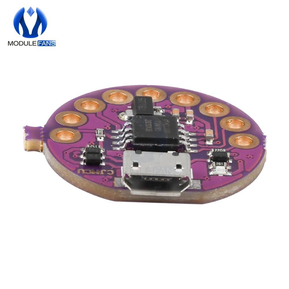 Макетная плата LilyTiny LilyPad ATtiny85 с Micro USB переносной модуль для Arduino программируемое