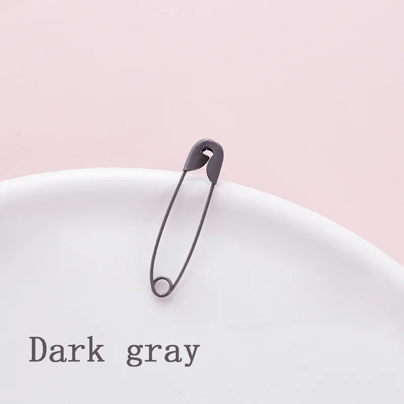 

20pcs Metal Spray Paint Pin 30mm Candy Color Brooch Base Colorful Handmade Necklace Key Accessories DIY Jewelry Making Component
