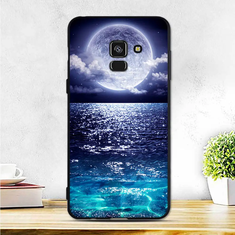 Чехол для Samsung Galaxy A8 2018 чехол A530 A530F задняя крышка мягкий из ТПУ чехол|Бамперы| |
