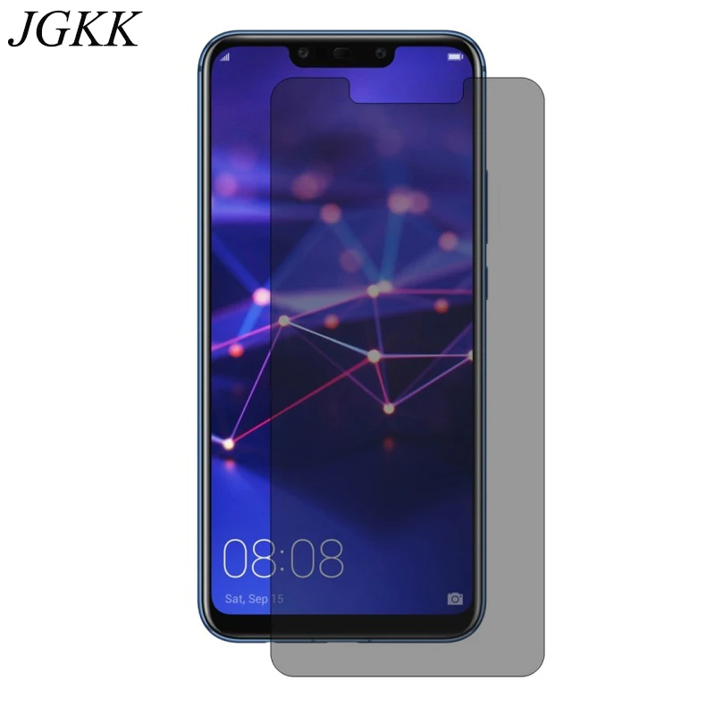 JGKK Черная защитная пленка для экрана Huawei Honor Mate 20 Lite X антишпионское закаленное