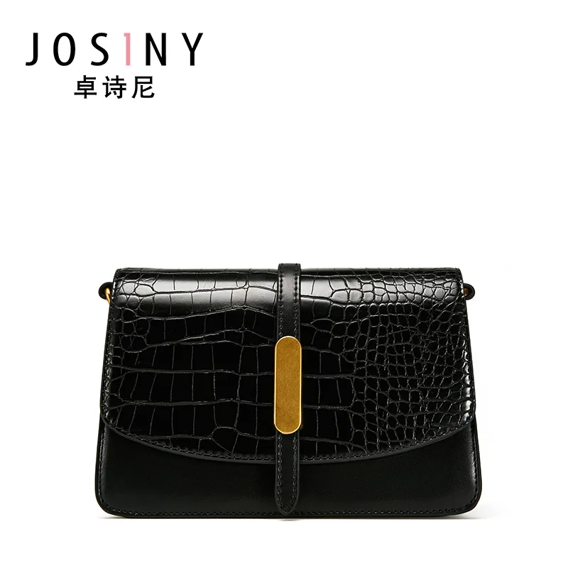 

JOSINY New Women Handbags Large Capacity Shoulder Bags Lady Hasp Zipper Purse Phone Wallet Strap Clutch