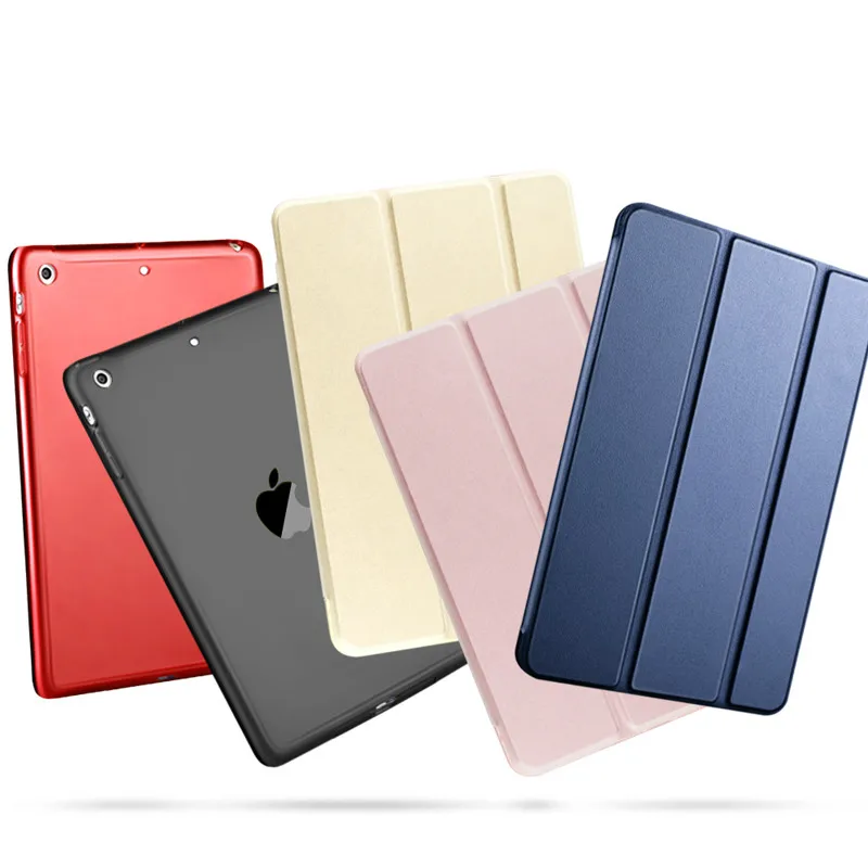 Все включено ультра-тонкий чехол для iPad 2017 PU Жесткий защитный 9 7 дюймов умный сна