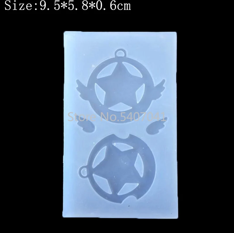 Popular1PC Виноградная музыкальная нотка звезда вишня кулон Сделай Сам силиконовая