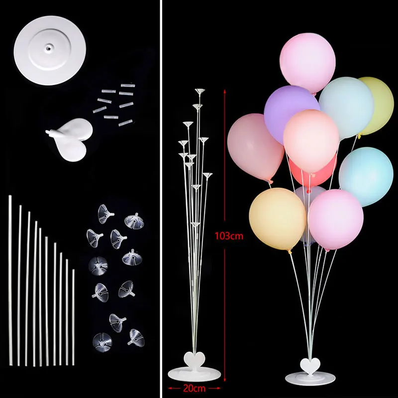 

Ballons Accessories Balloon Arch Stand Holder Column Birthday Party Decorations Kids Adult Balloons Wedding Decor Baloon Globos