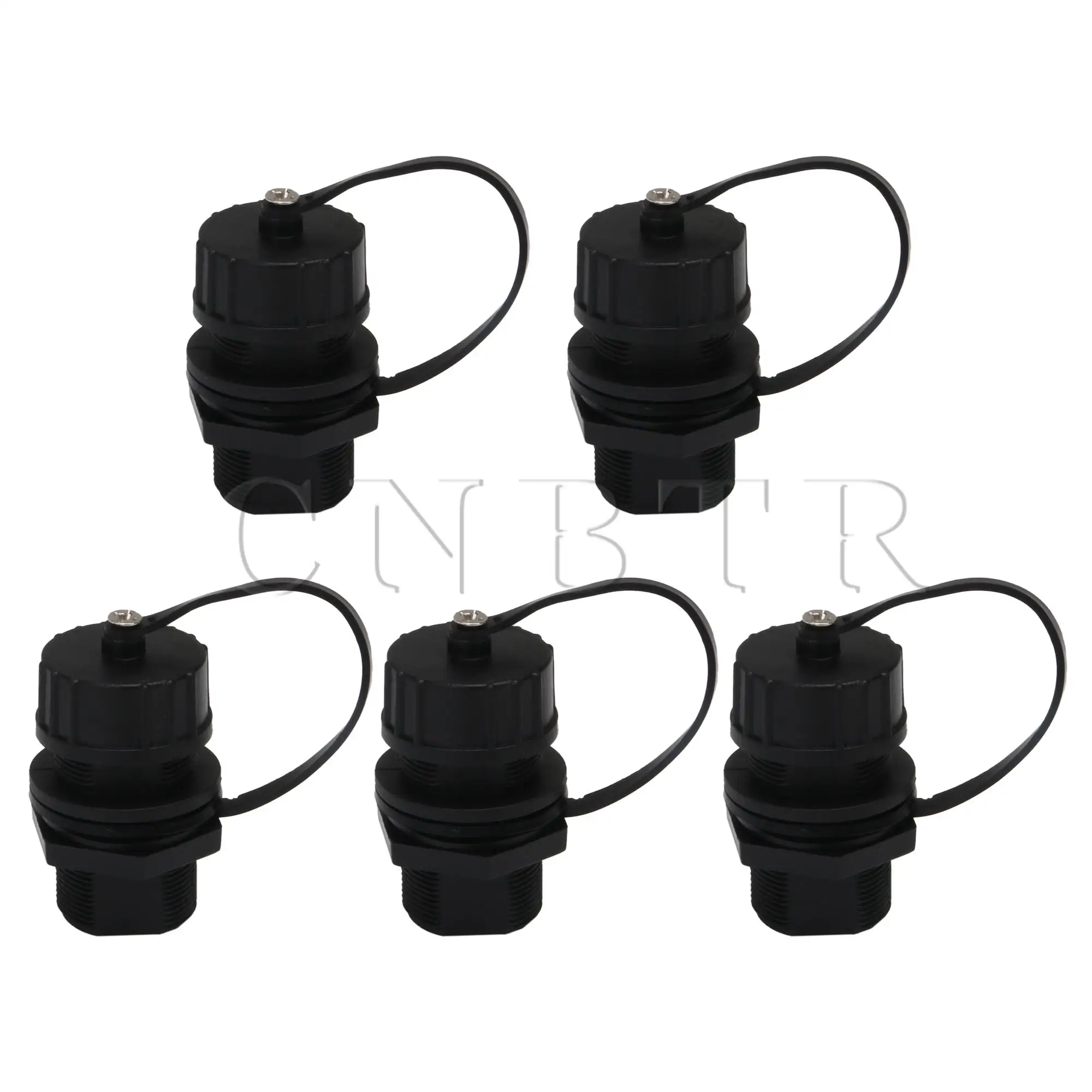 

CNBTR 5pcs 8-Core M20 RJ45 AP Ethernet LAN Connector IP68 Protection