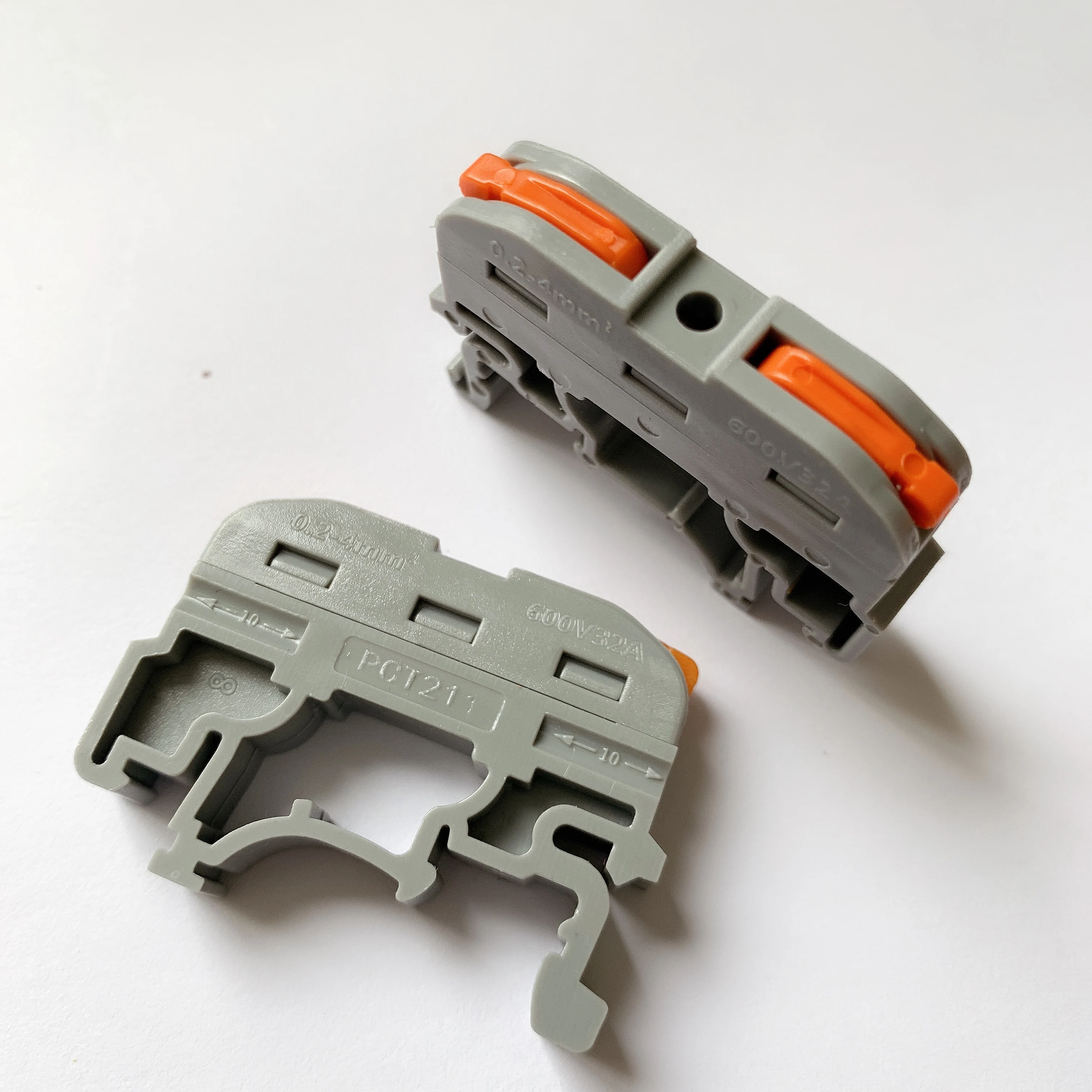 PCT-211 соединитель для проводов на Din-рейку, быстрое подключение, клеммный пресс, соединительный соединитель для проводов вместо того, чтобы сделать своими руками блок