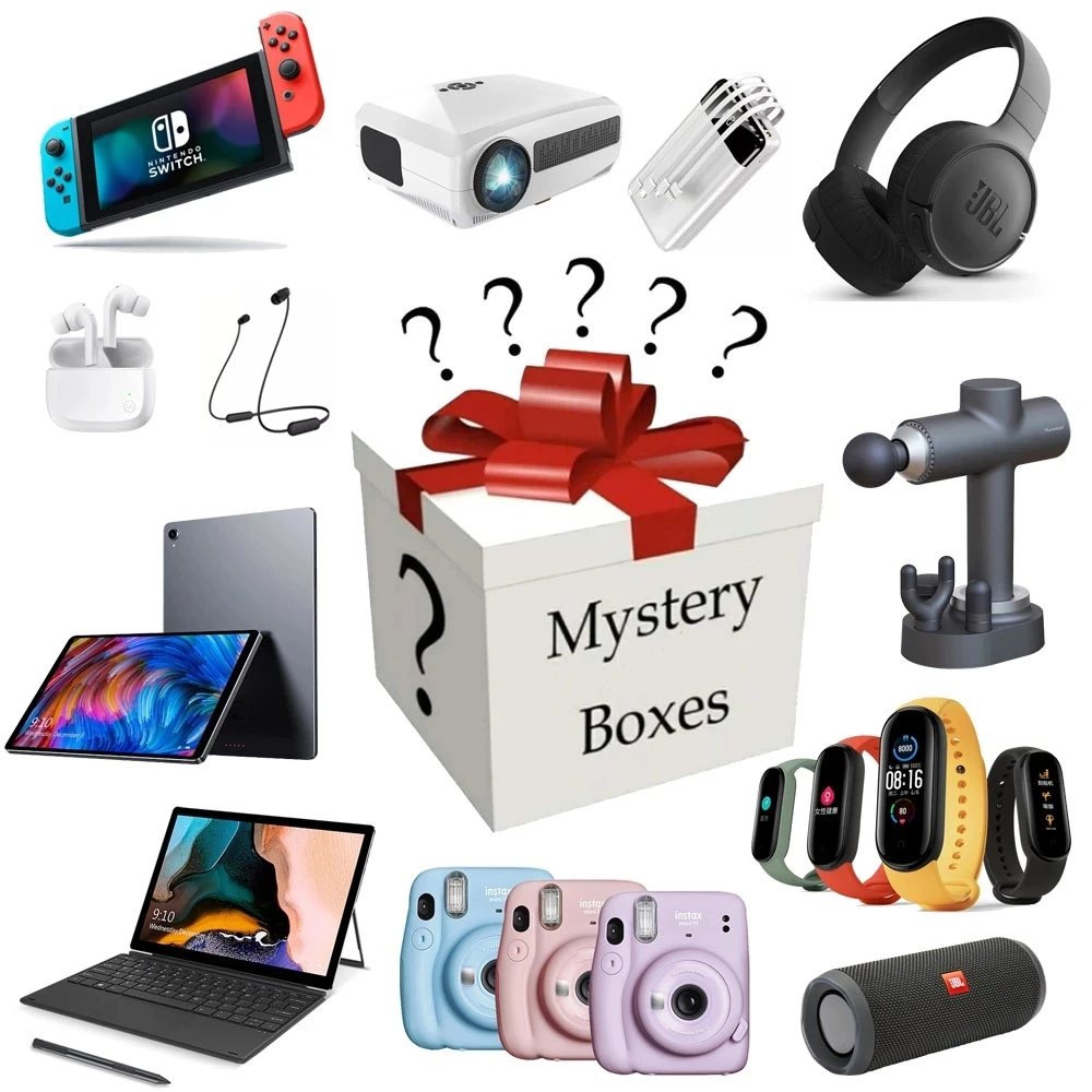 

Lucky Mystery Boxes Mysterious Random Products Surprise Gifts Surprise Gifts There Is A Chance To Open:Such As Drones,Watches