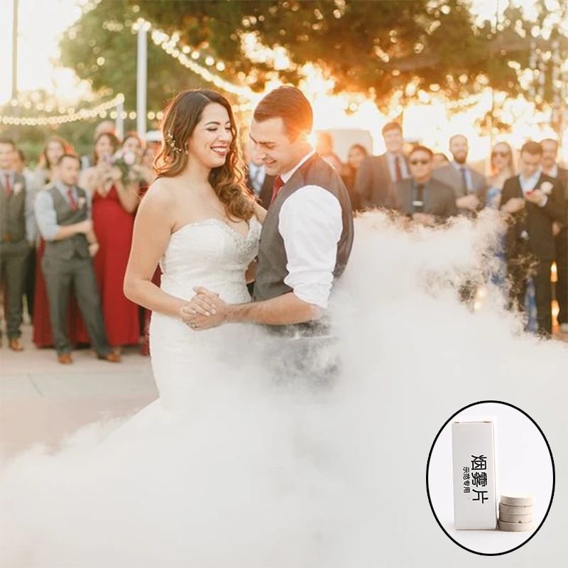 10 шт./партия белый дым туман торт эффект дыма вечерние свадебные драма выставка