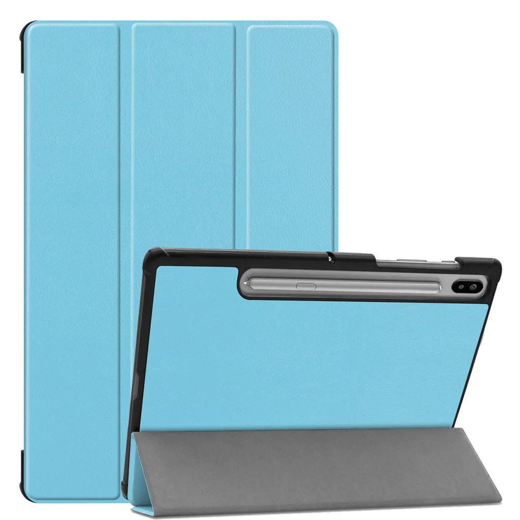 Чехол для планшета Samsung Galaxy Tab S6 10 5 (T860/T865) 2019 Модный ПК + ПУ кожа против грязи