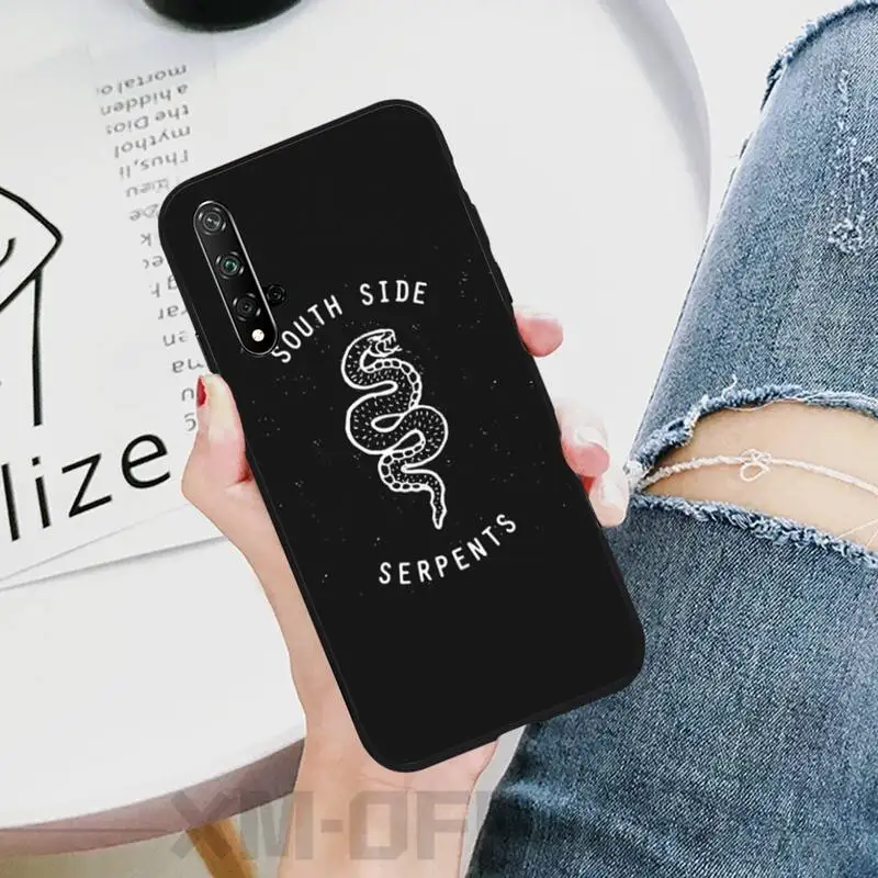 Чехол для телефона HaNismt раскрашенный вручную Американский ТВ ривердейл Honor 20 20lite