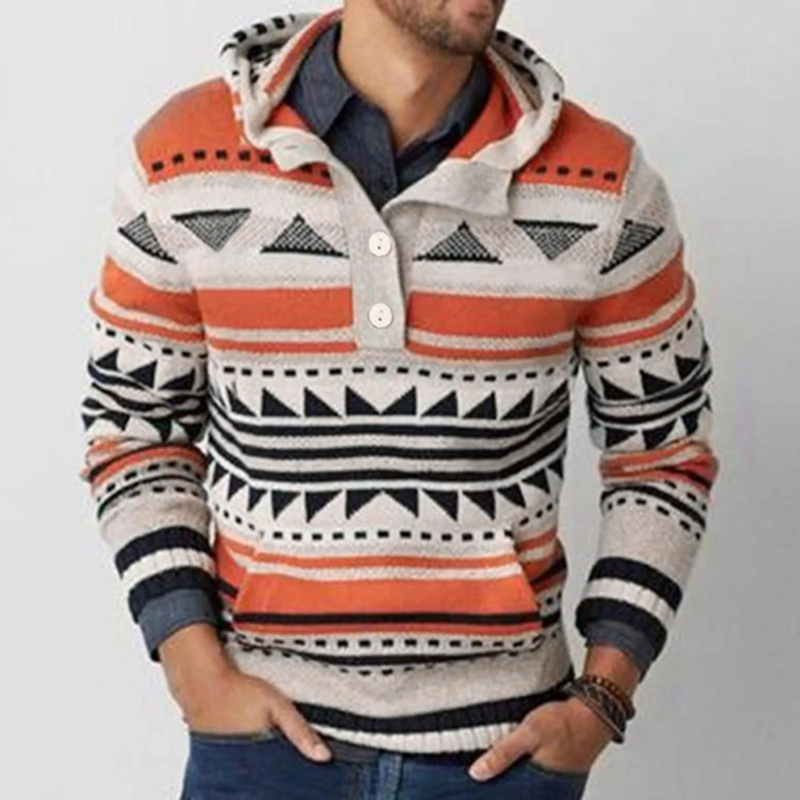 

Men Autumn Winter Sweater Slim Striped Long Sleeve Knit Pullover Sweater Fashionable Design Warm Sweaters Fast Shipping Кардиган