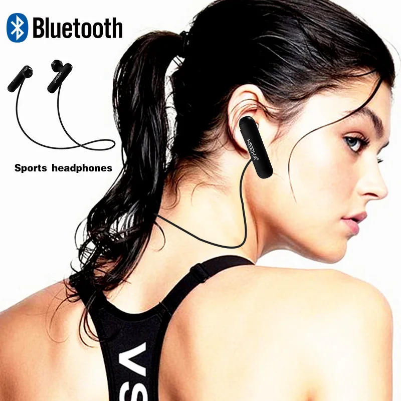 Наушники FOOVDO с Bluetooth беспроводные наушники шейным ободом и микрофоном