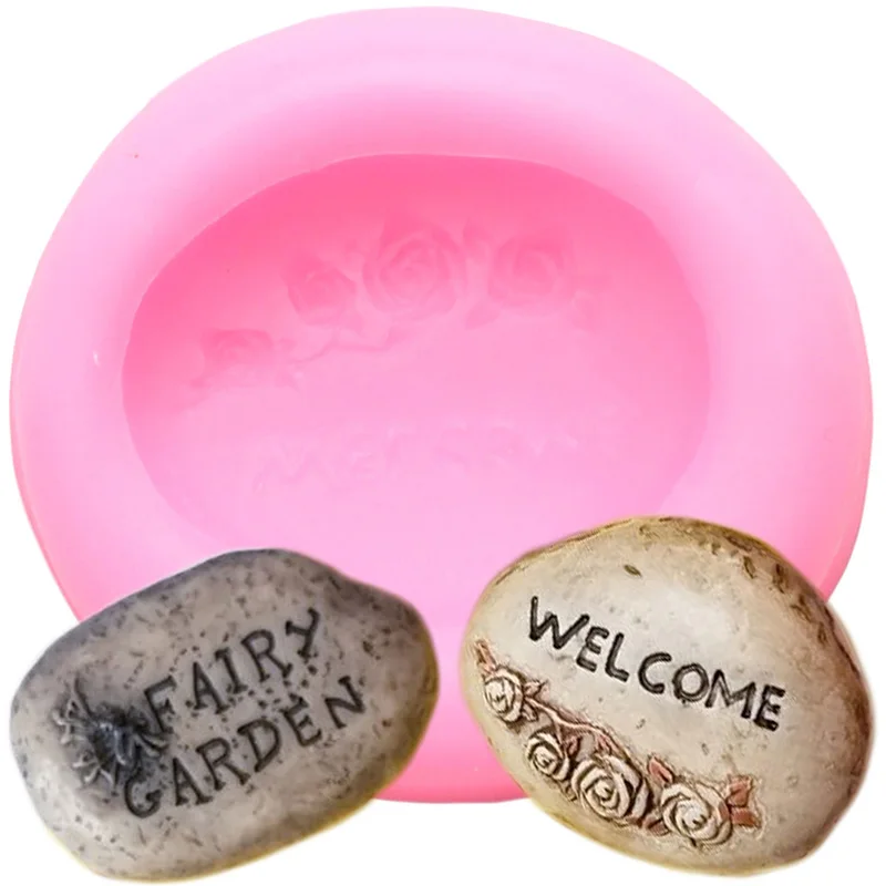 Камень букв цветы Платье торт Границы силиконовая форма для кекса фигурки жениха