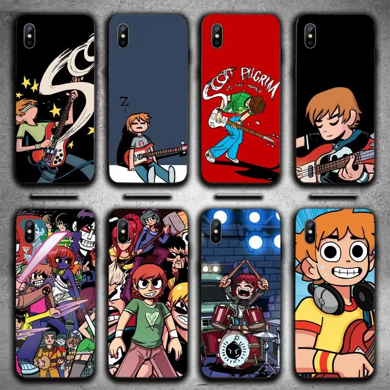 

Scott Pilgrim vs the World Phone Case For iphone 12 11 13 7 8 6 s plus x xs xr pro max mini